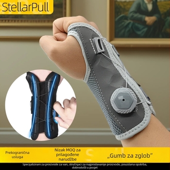Košarkaška zaštita zgloba s podesivim tlakom i aluminijskom pločom za rehabilitaciju uganuća zgloba