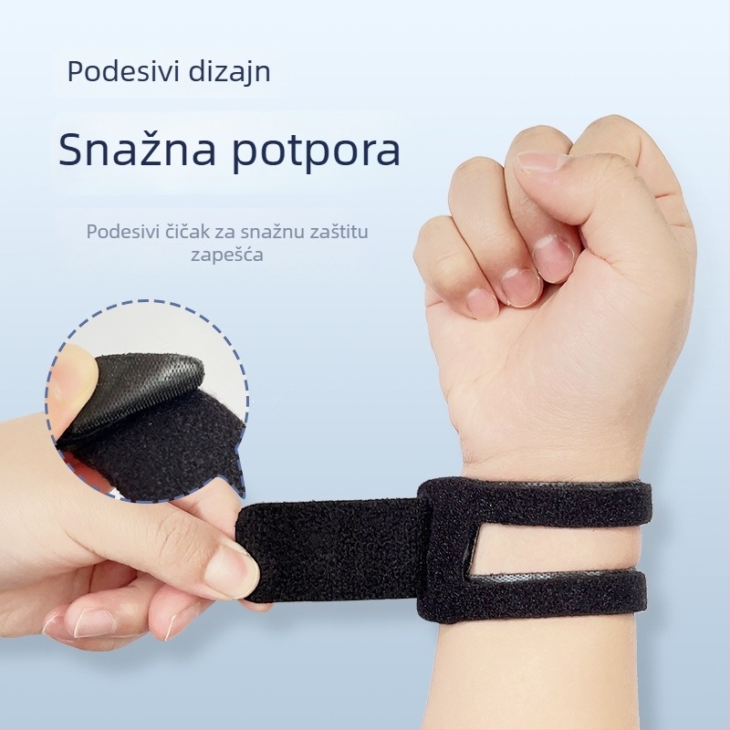 Nova TFCC zaštitna oprema EVA sportska narukvica sa Velcro kopčom, prilagodljiva tetivna ovojnica