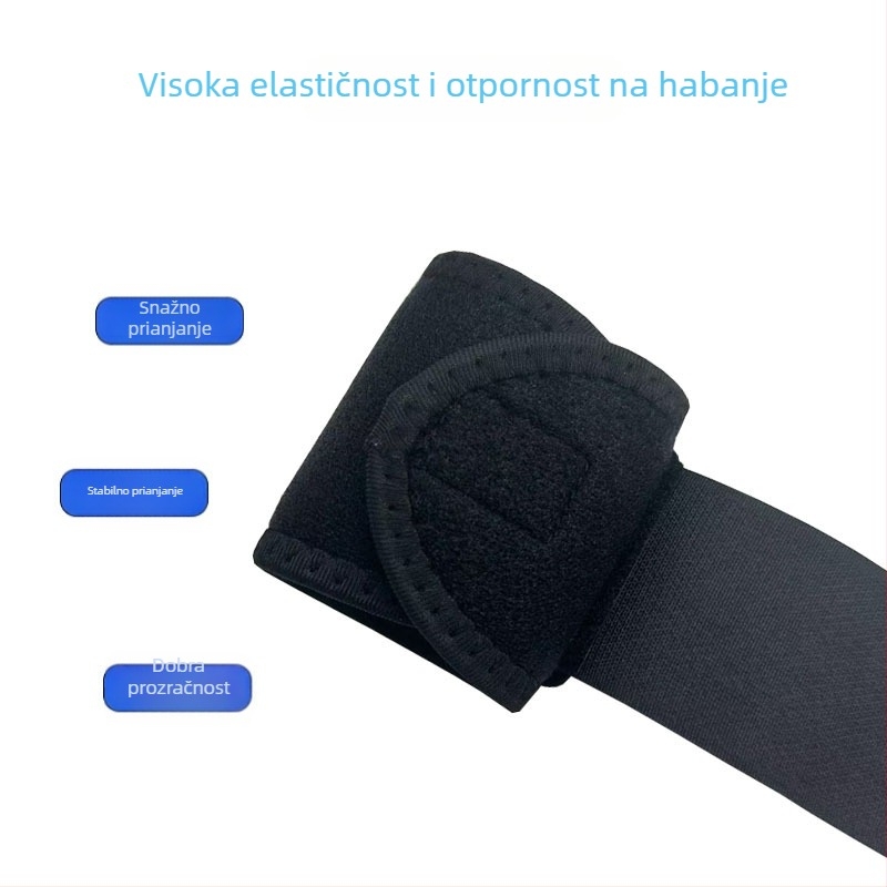 Unisex sportska narukvica za zglob s kompresijom, zaštita od uganuća, lagana i podesiva, za košarku i vježbanje