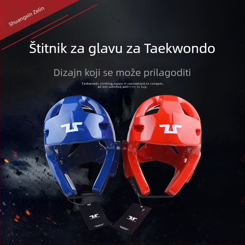 Dječja zaštita za glavu za Taekwondo, Karate i Sanda – potpuno zatvoren šlem s maskom