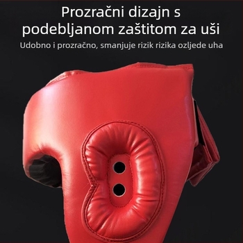 Sanda kaciga s zaštitom lica za odrasle i djecu – kaciga za boks i borilačke sportove