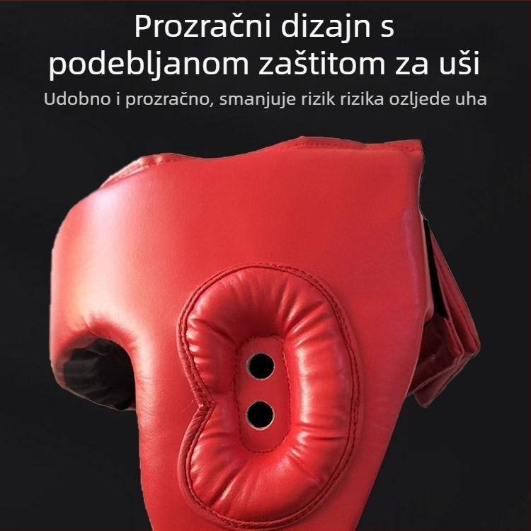 Sanda kaciga s zaštitom lica za odrasle i djecu – kaciga za boks i borilačke sportove
