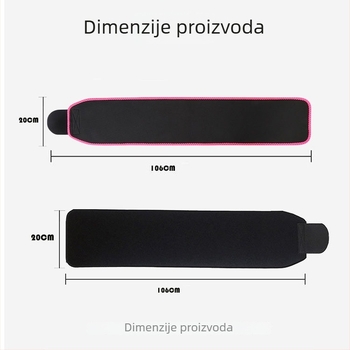 Unaprijeđeni prekogranični unisex sportski pojas za struk, podrška zdjelice, postpartum grijajući pojas za trbuh