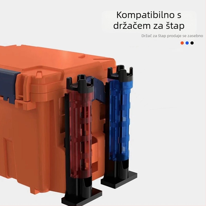 707 Višenamjenska dvostruka kutija za ribolov, 7L, vanjska kutija za pohranu pribora za ribolov, komplet