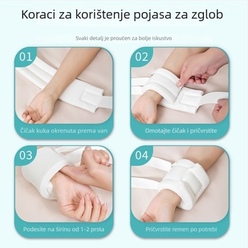 Bolnički ograničivači za udove, psihijatrijski restriktori protiv uzbuđenja, postoperativni ograničivači kreveta za sprječavanje padova, protuklizna zaštita ruku i nogu