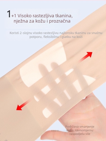 Ženski pojas za potporu struka za sport i yogu, kompresijski pojas za trčanje i zimske treninge