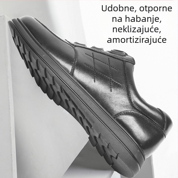 Muške casual kožne cipele – prozračne, antislip, izdržljive za svakodnevni gradski prijevoz