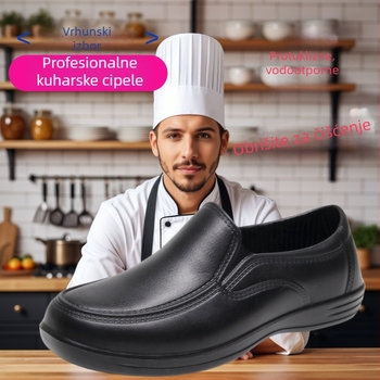 Unisex cipele za kuhare, protuklizne, vodootporne, otporne na masnoće, za kuhinje, hotele, kantine i restorane
