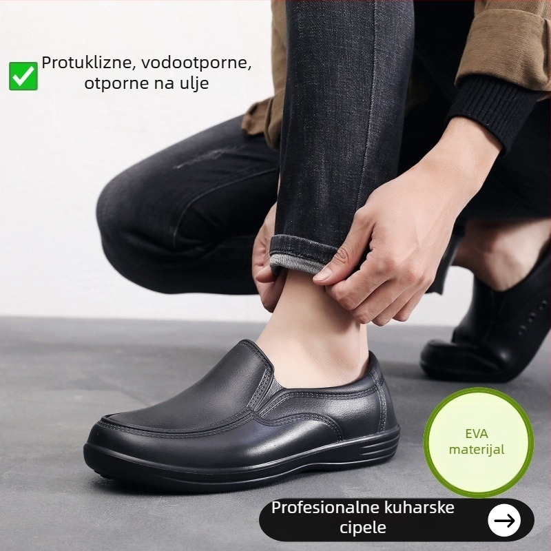 Unisex cipele za kuhare, protuklizne, vodootporne, otporne na masnoće, za kuhinje, hotele, kantine i restorane