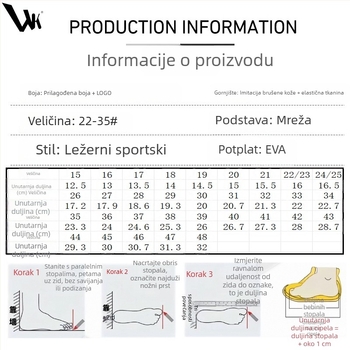 Hua Ta cipele od velura za djecu, školske cipele i ljetne sandale s zatvorenim prstima, za djevojčice i dječake, lagane s Velcro zatvaračem