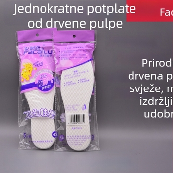 Jednokratni tanke ulošci za cipele, upijaju znoj, prozračni, deodorirajući, unisex, mogu se izrezati