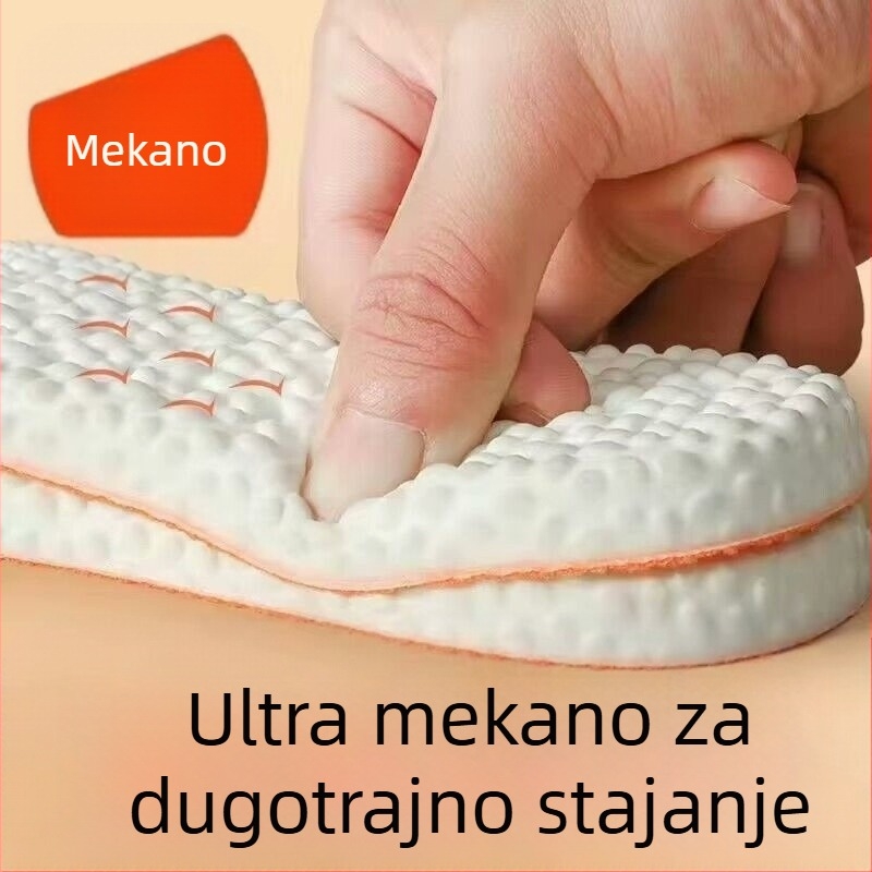 PU ulošci za trening – dezodorizirajući, za dugotrajno stajanje, ultra mekani, apsorbiraju znoj, prozračni, cijeli ulošak s osjećajem kokica