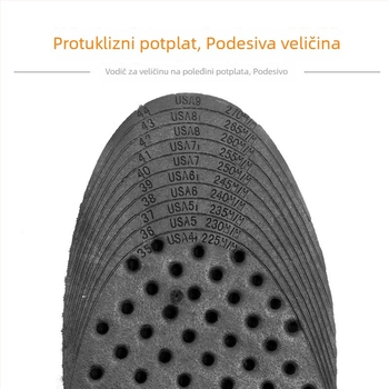 Ulošci za povećanje visine za čizme — nevidljivi udobni zračni jastuk, unutarnje podizanje, apsorpcija znoja, puni i djelomični ulošci