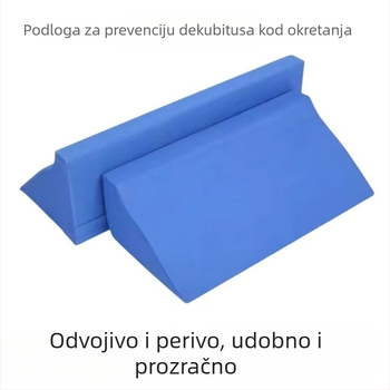 Okretna podloga za njegu starijih – sprječavanje dekubitisa, trokutasti jastuk, spužvasti jastuk za dugo ležanje