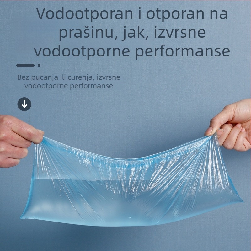 Meiliya Jednokratne navlake za cipele, 80 kom, plastične, kućna upotreba, vodootporne, protuklizne