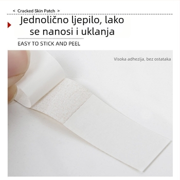 Prozračni flasteri za suhe ispucale ruke i stopala, dišući, pojedinačno pakirani