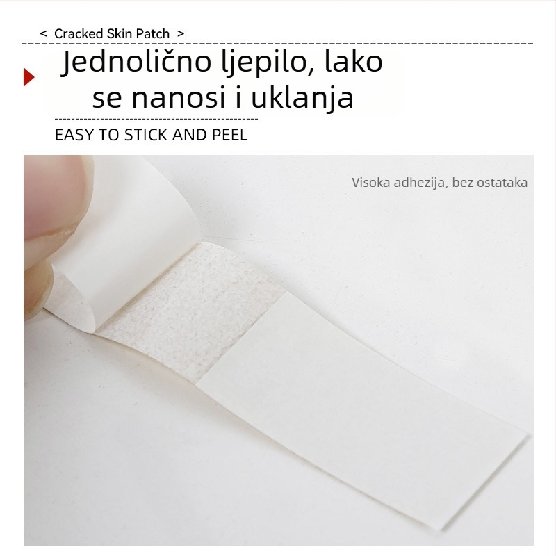 Prozračni flasteri za suhe ispucale ruke i stopala, dišući, pojedinačno pakirani