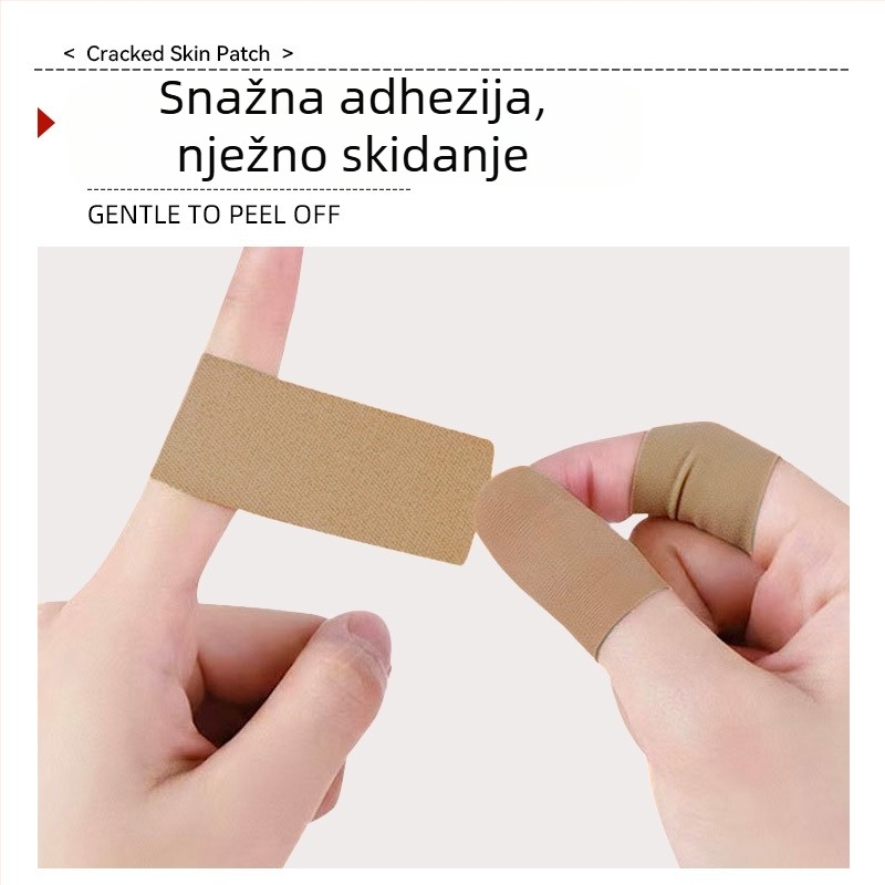 Prozračni flasteri za suhe ispucale ruke i stopala, dišući, pojedinačno pakirani