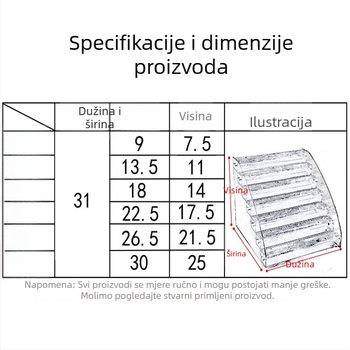 Izložbeni stalak za lakove za nokte, proziran akril, petoslojni ljestvasti stalak za kozmetiku