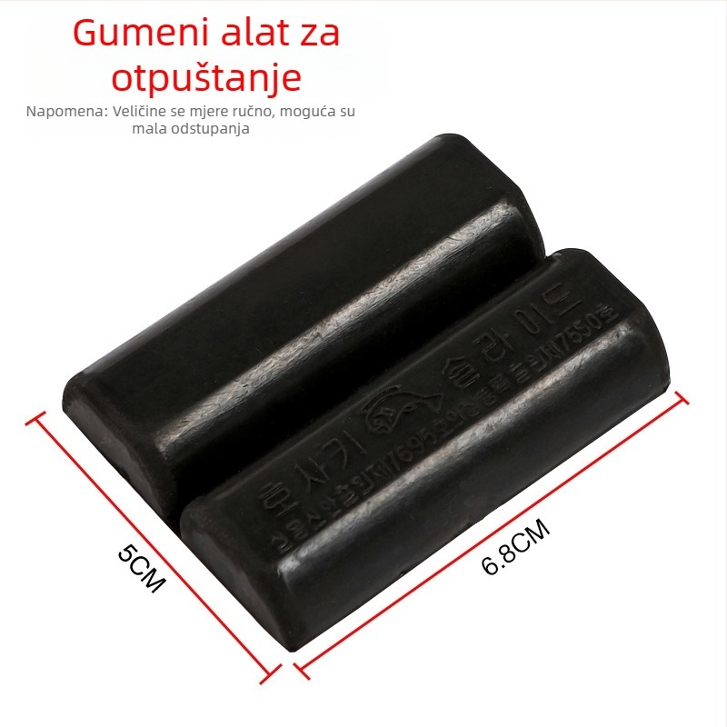 Gumeni izvlaživač za ribolovni štap sa blokadom zgloba
