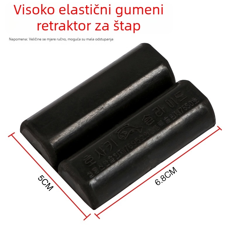 Gumeni izvlaživač za ribolovni štap sa blokadom zgloba