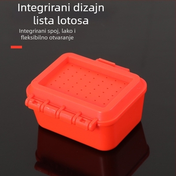 Titan Višestruka kutija za živu mamac za crve i pijavice, izolirana prozračna mokra kutija za ribolov
