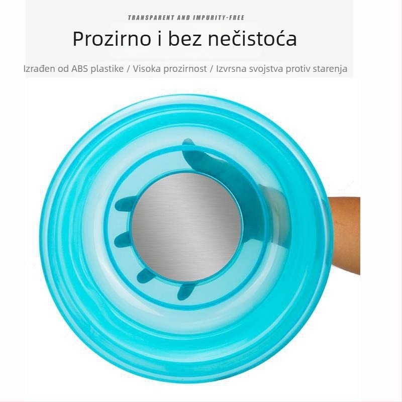 Sklopiva plastična posuda za mamce, prijenosna otvorena posuda za mamce
