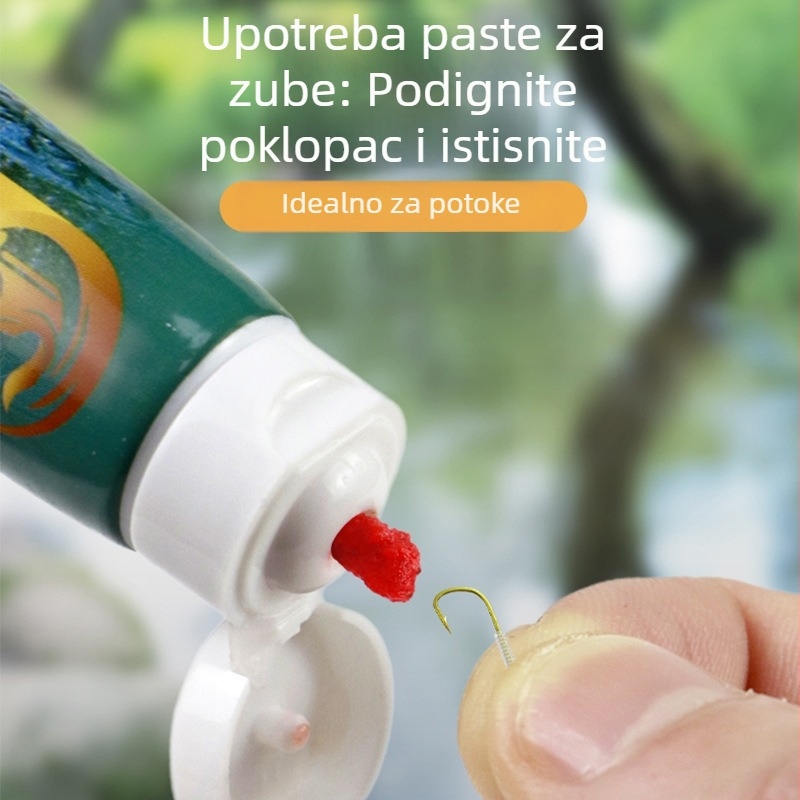 Set glutenskih mamaca za ribolov u potoku – male mamce, bez pranja, bez miješanja, za slatkovodne ribe