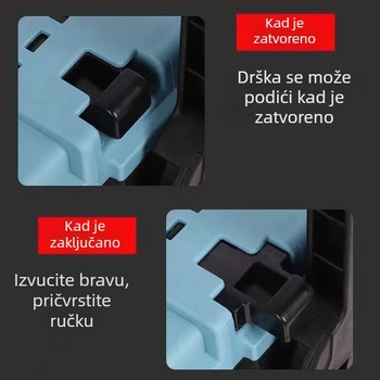 Višenamjenska kutija za mamce za ribolov sa držačem štapa, vanjska kutija za opremu, veliki kapacitet