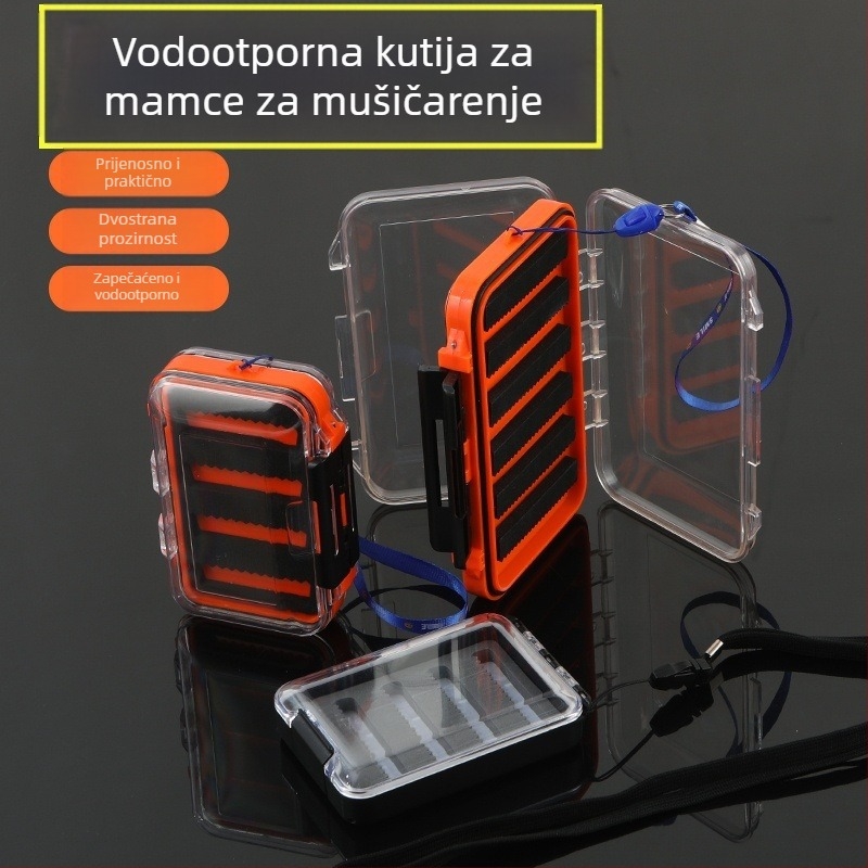 Vodootporna kutija za mamce, velikog kapaciteta za morski ribolov – skladište mekanih i umjetnih mamaca