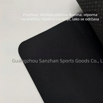 Dart prostirka za natjecanje s protukliznom površinom i ravnalom s razmjerom, prijenosna za unutarnju i vanjsku uporabu