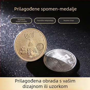 Željezno spominsko medaljon s emajliranim premazom, moderno metalno umjetničko djelo, Chengxing marka, poklon suvenir