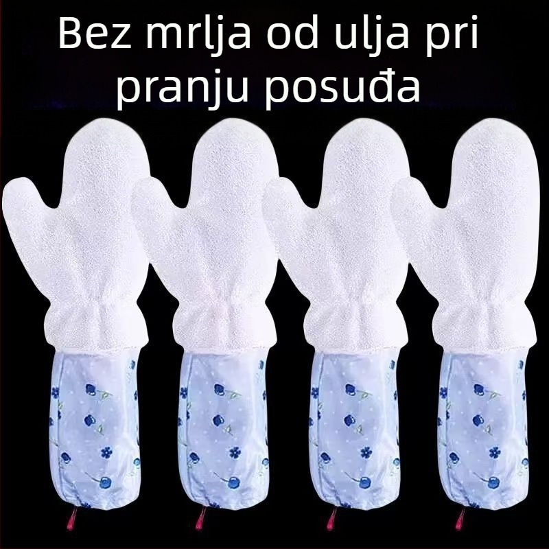 Krpa za suđe od vlakana bambusa, vodootporna kuhinjska krpa, višefunkcionalna krpa za upijanje ulja