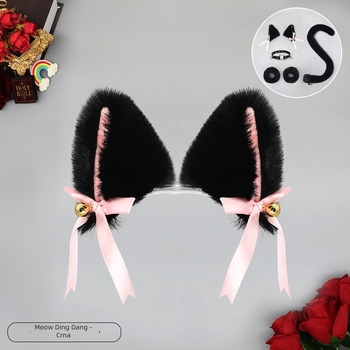 Ručni rad, naglavna traka u japanskom stilu s pliš mačjim i lisjim ušima