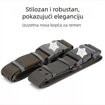 Muški platneni taktički pojas za vojnu obuku