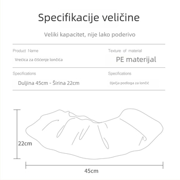 Biodegradibilne jednokratne vrećice za dječji toalet
