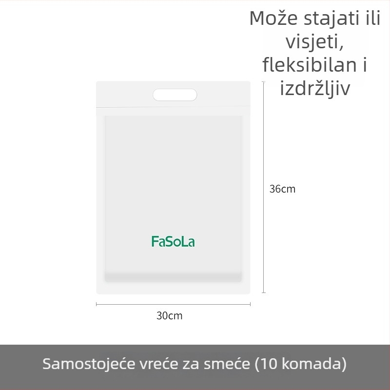 FaSoLa Debela vrećica za otpad u automobilu, jednokratna, samostojeća, prašinu štiti