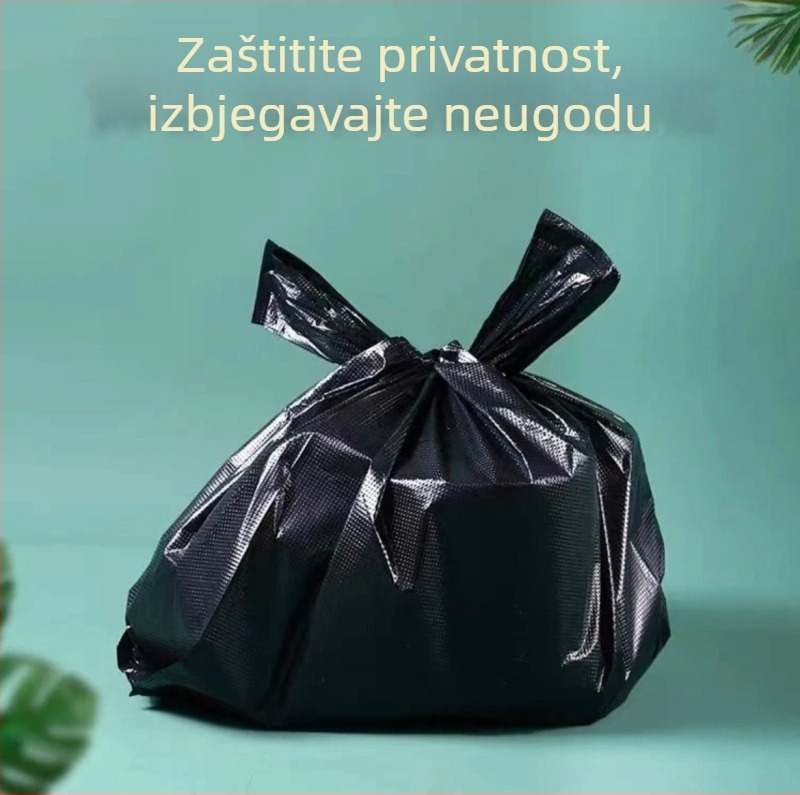 100 komada velikih i debelih vrećica za otpad s ručkom, za kućnu upotrebu