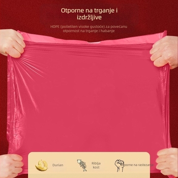 Debeli vrećice za smeće s vrpcom, velike, otporne na kidanje, za kućnu upotrebu, internat i kuhinju