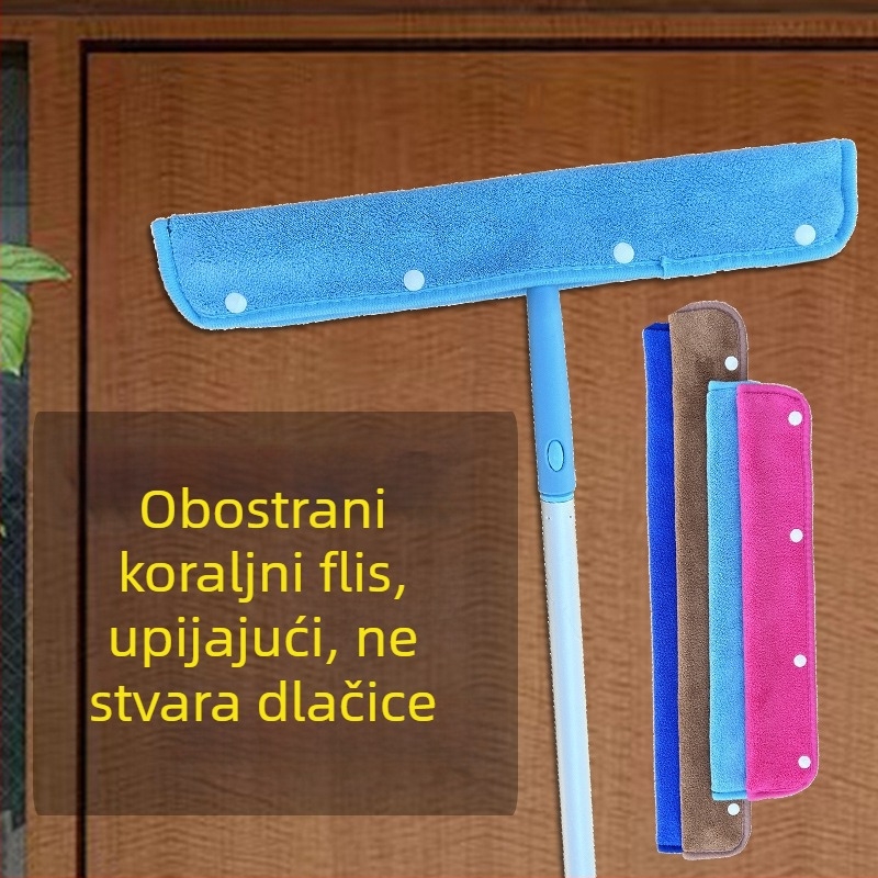 Zamjenski mikrovlaknasti krpa za čarobnu metlu, apsorpcijski pokrov od koralnog pliša