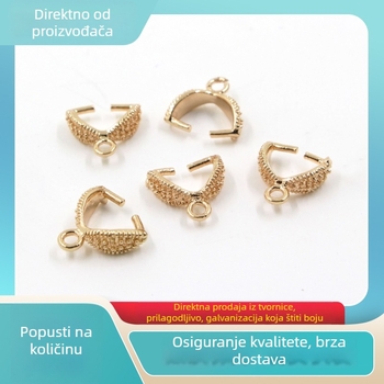 DIY dijelovi za nakit od lijevanog bakra, privjesak s uzorkom od bakra, 9×9 mm, etnički stil