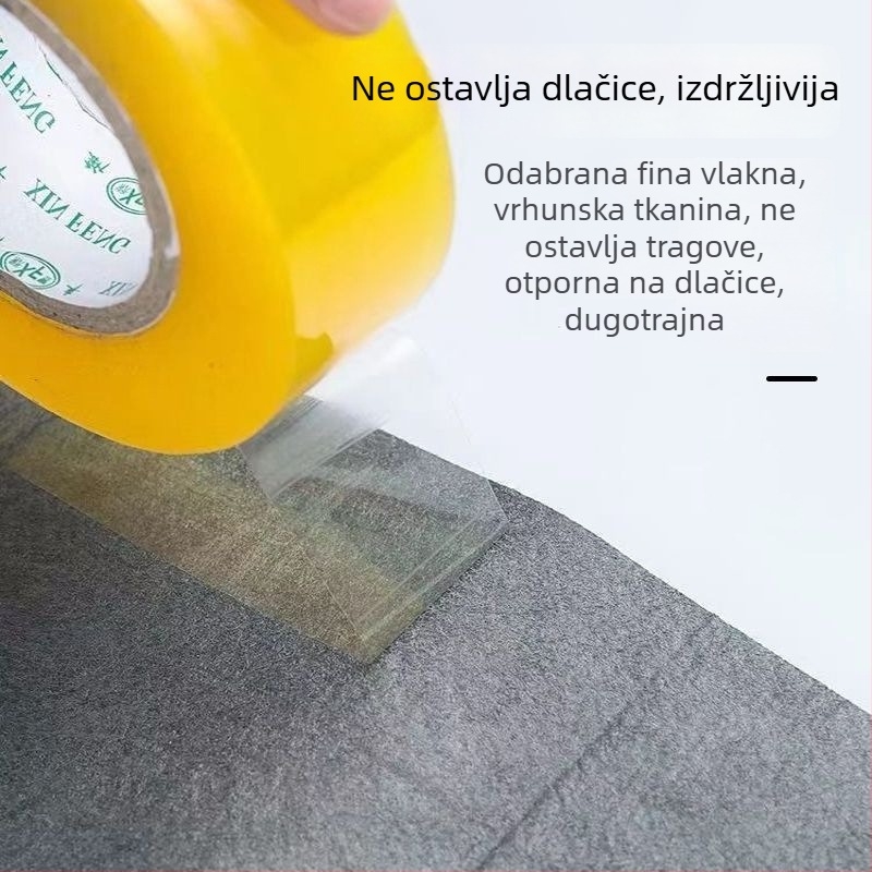 Čarobna krpa za čišćenje stakla, debela dvostruka krpa za prozore, kućnu i kuhinjsku upotrebu, upija vodu i ne ostavlja dlačice
