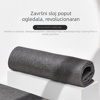 Mikrofiberska krpa za čišćenje stakla i auta, debela, bez dlačica, bez tragova, 310 g