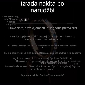 Lančić s četiri lista djeteline, srebrn obloženi lanac, privjesak od prirodnog crvenog ahata kalcedona, unisex, duljina 41–50 cm