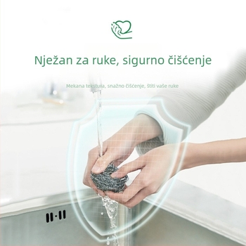 20 komada čeličnih kuglica za čišćenje lonaca