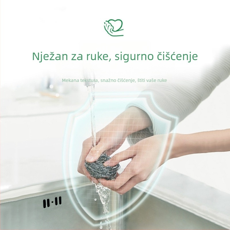 20 komada čeličnih kuglica za čišćenje lonaca