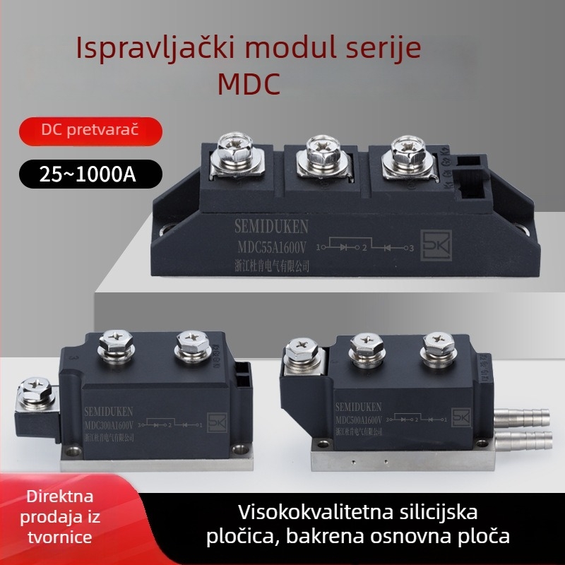 Ispravljački modul MDC200A1600V za upravljanje DC motorom