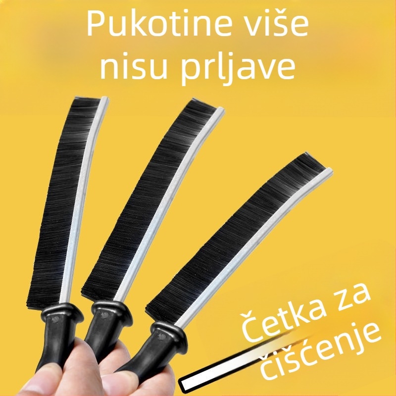 Četka za pukotine u kupaonici i kuhinji, četka za čišćenje s čvrstim vlaknima