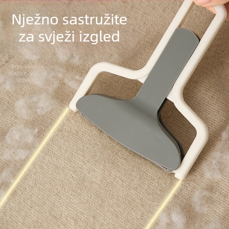 Četka za čišćenje i uklanjanje mačjih dlaka s tepiha i sofe; antistatična četka za kapute i džempere