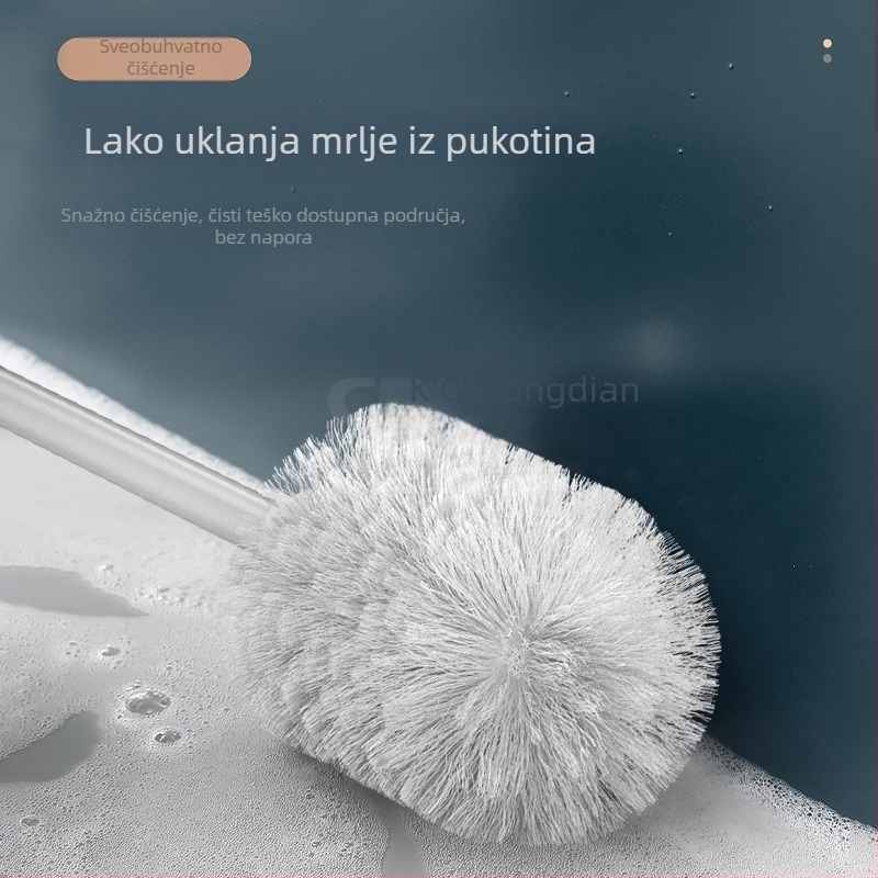 Silikonski set četkica za WC za kućnu upotrebu, 360° čišćenje, Creative Point